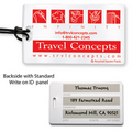 Recycled Standard Size Write-on Surface Luggage Bag Tag
